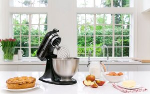 Robot planetarny KitchenAid Robot planetarny KitchenAid 5K45SSEOB 4,3L Czarny Kuchenny Mikser Melakser 6