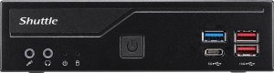 Komputer Shuttle Shuttle DH770 komputer typu barebone Wielkość PC 1.35L Czarny Intel H770 LGA 1700 2