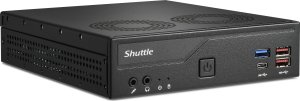 Komputer Shuttle Shuttle DH770 komputer typu barebone Wielkość PC 1.35L Czarny Intel H770 LGA 1700 3