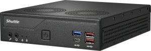 Komputer Shuttle Shuttle DH770 komputer typu barebone Wielkość PC 1.35L Czarny Intel H770 LGA 1700 4