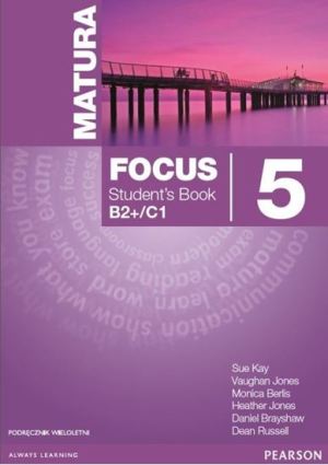 Matura Focus 5 SB B2/B1+ kus wieloletni+CD (247900) 1