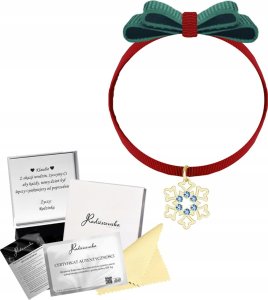 Radziszewska Jewellery BRANSOLETKA KOKARDKA WSTĄŻKA ZAWIESZKA SREBRO BOŻE NARODZENIE PREZENT 925 1
