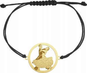 Radziszewska Jewellery Bransoletka Złota Taniec Towarzyski Sznurek Biżuteria 925 GRAWER GRATIS 1