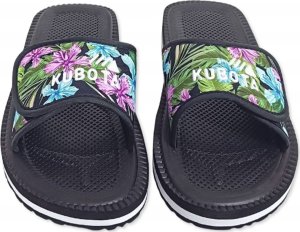 Kubota Piankowe klapki Kubota - Rzep Rozmiar 39 - Czarne 2