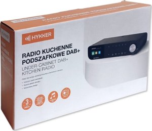 Radio TelForceOne Radio kuchenne podszafkowe Bluetooth DAB+ - Czarne 5