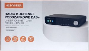 Radio TelForceOne Radio kuchenne podszafkowe Bluetooth DAB+ - Czarne 7
