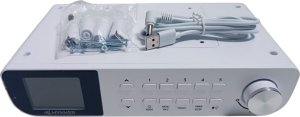 Radio TelForceOne Radio kuchenne podszafkowe Bluetooth DAB+ - Białe 4
