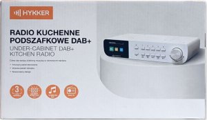 Radio TelForceOne Radio kuchenne podszafkowe Bluetooth DAB+ - Białe 7