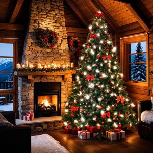 Tectake Sztuczna choinka Prancer, igły formowane wtryskowo - 230 cm 2