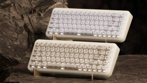 Klawiatura Akko Akko YU01 Antique Jade Gaming-Tastatur, RGB - 65%, V3 Piano Pro Switches (ISO) 12