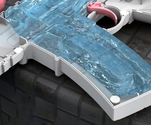 Skleplolki AUTOMATYCZNY ELEKTRYCZNY KARABIN PISTOLET NA WODĘ DUŻY MIOTACZ BLASTER 5