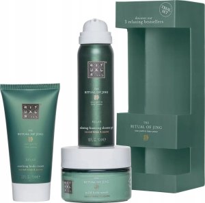 Rituals RITUALS SET (THE RITUAL OF JING FOAMING SHOWER GEL 50ML + BODY CREAM 70ML + BODY SCRUB) 1