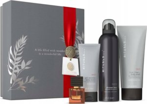 Rituals RITUALS SET (HOMME SHOWER FOAM 200ML + 2IN1 SHAMPOO BODY WASH 200ML + ANTI-DRYNESS BODY LOTION 70ML + EDP/S 15ML) 1