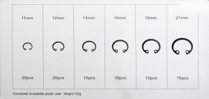 Forsage Zestaw pierścieni Segera wewnętrznych 100el. 3