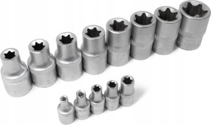 Zestaw narzędzi Forcekraft Zestaw narzędzi 108el. 1/4" & 1/2" (6-kątnych) (4-32mm) 6