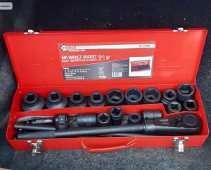 Zestaw narzędzi Forcekraft Zestaw narzędzi udarowych 3/4" 21el. (6-kątnych) (17-50mm) 13