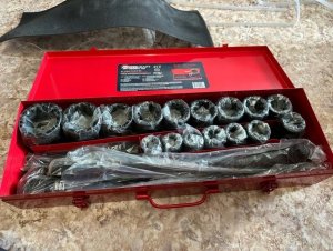 Zestaw narzędzi Forcekraft Zestaw narzędzi udarowych 3/4" 21el. (6-kątnych) (17-50mm) 8