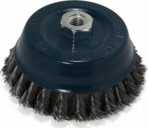 Rockforce Szczotka doczołowa do szlifierek 100mm (drut splatany) 1