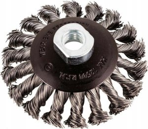 Rockforce Szczotka kątowa tarczowa twarda do szlifierek 100mm 1