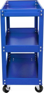 Wózek narzędziowy Forsage Wózek narzędziowy, warsztatowy z 3 półkami, na kółkach 2