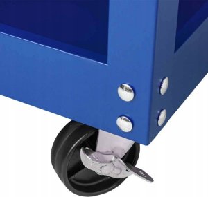 Wózek narzędziowy Forsage Wózek narzędziowy, warsztatowy z 3 półkami, na kółkach 3