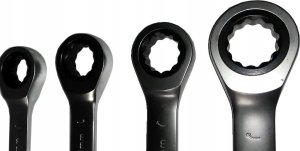 Forsage Zestaw kluczy płasko-oczkowych z grzechotką 7el. (8-19mm) 4