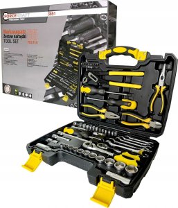 Zestaw narzędzi Forcekraft ZESTAW NARZEDZIOWY 65 szt.1/4"-3/8" 2