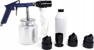 Rockforce Pistolet do piaskowania piaskarka zbiornik 1l 1