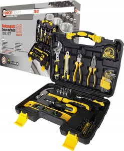 Zestaw narzędzi Forcekraft ZESTAW NARZĘDZIOWY 60EL NASADKI BITY SZ CZYPCE 4