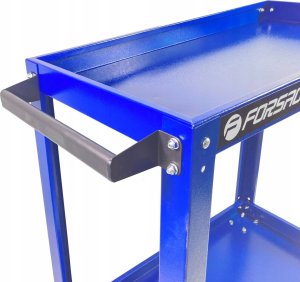 Wózek narzędziowy Forsage Wózek narzędziowy, warsztatowy z 2 półkami, na kółkach 2