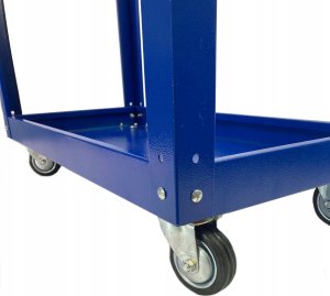 Wózek narzędziowy Forsage Wózek narzędziowy, warsztatowy z 2 półkami, na kółkach 3