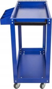 Wózek narzędziowy Forsage Wózek narzędziowy, warsztatowy z 2 półkami, na kółkach 4