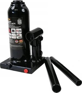 Forsage Lewarek hydrauliczny 2t z zaworem (h min 150mm, h max 278mm, waga 2,6 kg) w walizce 4