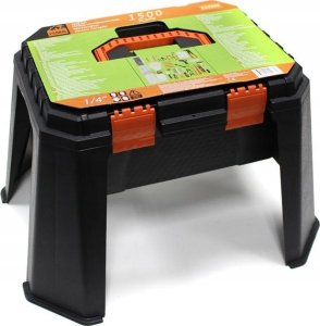 Zestaw narzędzi Isma Zestaw narzędzi uniwersalny skrzynka stołek 1500el. 2