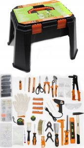 Zestaw narzędzi Isma Zestaw narzędzi uniwersalny skrzynka stołek 1500el. 5