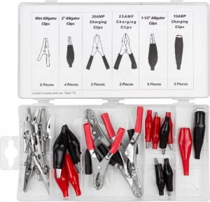 Forsage Konektory "krokodylki" zakuwane do przewodów 24el. 2