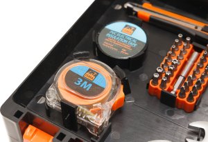 Zestaw narzędzi Isma ZESTAW NARZĘDZIOWY KLUCZE NASADOWE WKRĘTAKI1400 EL 10