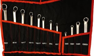 Forcekraft Zestaw kluczy płasko-oczkowych 25el. (6-32mm) Cr-V 13