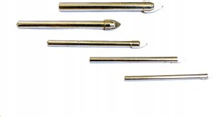 Wiertło Forsage WIERTŁA DO SZKŁA I GLAZURY ZESTAW 5EL 4 -10MM 6