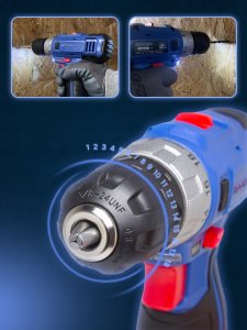 Rockforce Wkrętarka akumulatorowa 12V 9