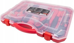 Zestaw narzędzi Forcekraft Zestaw narzędziowy 26 el. Kombinerki wkrętaki młotek 4