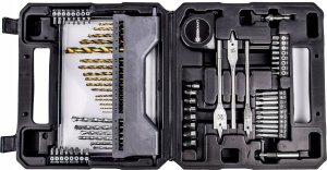 Zestaw narzędzi Forcekraft Zestaw narzędzi 71el. - nasadki (4-10mm), bity, wiertła 2