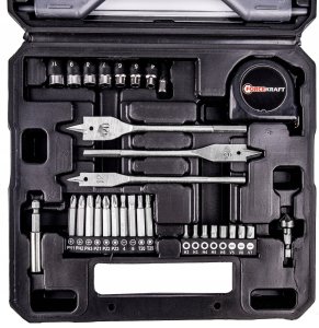 Zestaw narzędzi Forcekraft Zestaw narzędzi 71el. - nasadki (4-10mm), bity, wiertła 3