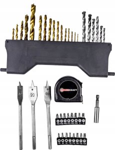 Zestaw narzędzi Forcekraft Zestaw narzędzi 71el. - nasadki (4-10mm), bity, wiertła 7