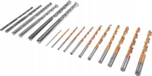 Zestaw narzędzi Forcekraft Zestaw narzędzi 71el. - nasadki (4-10mm), bity, wiertła 10