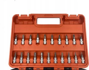 Zestaw narzędzi Isma Zestaw narzędzi 1/4 bity nasadki 46 el 5