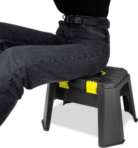 Isma Skrzynka narzędziowa siedzisko stołek 150kg 7