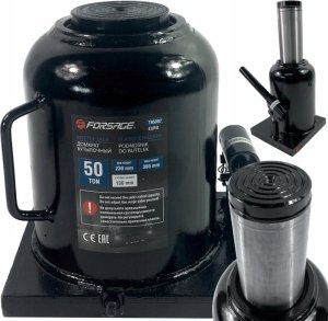Forsage Podnośnik hydrauliczny butelkowy o niski m profilu 50t 3