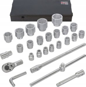 Zestaw narzędzi Forsage Zestaw narzędzi 3/4", 26 el. (6-kątnych) 6