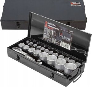 Zestaw narzędzi Forsage Zestaw narzędzi 3/4", 26 el. (6-kątnych) 7